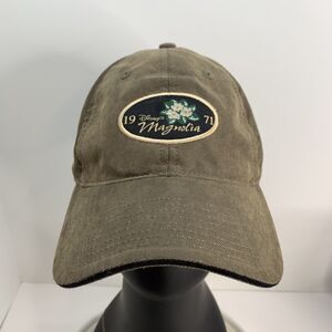 Disney‎ World Hat Magnolia Slip Hat Faded Olive Green
